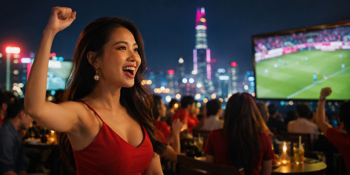 Người hâm mộ bóng đá tại TP. Hồ Chí Minh thực hiện cá cược trong không khí lễ hội sôi động