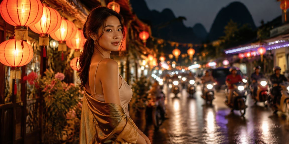 Người hâm mộ bóng đá tại chợ đêm Ninh Bình theo dõi kết quả cá cược trực tuyến trên điện thoại